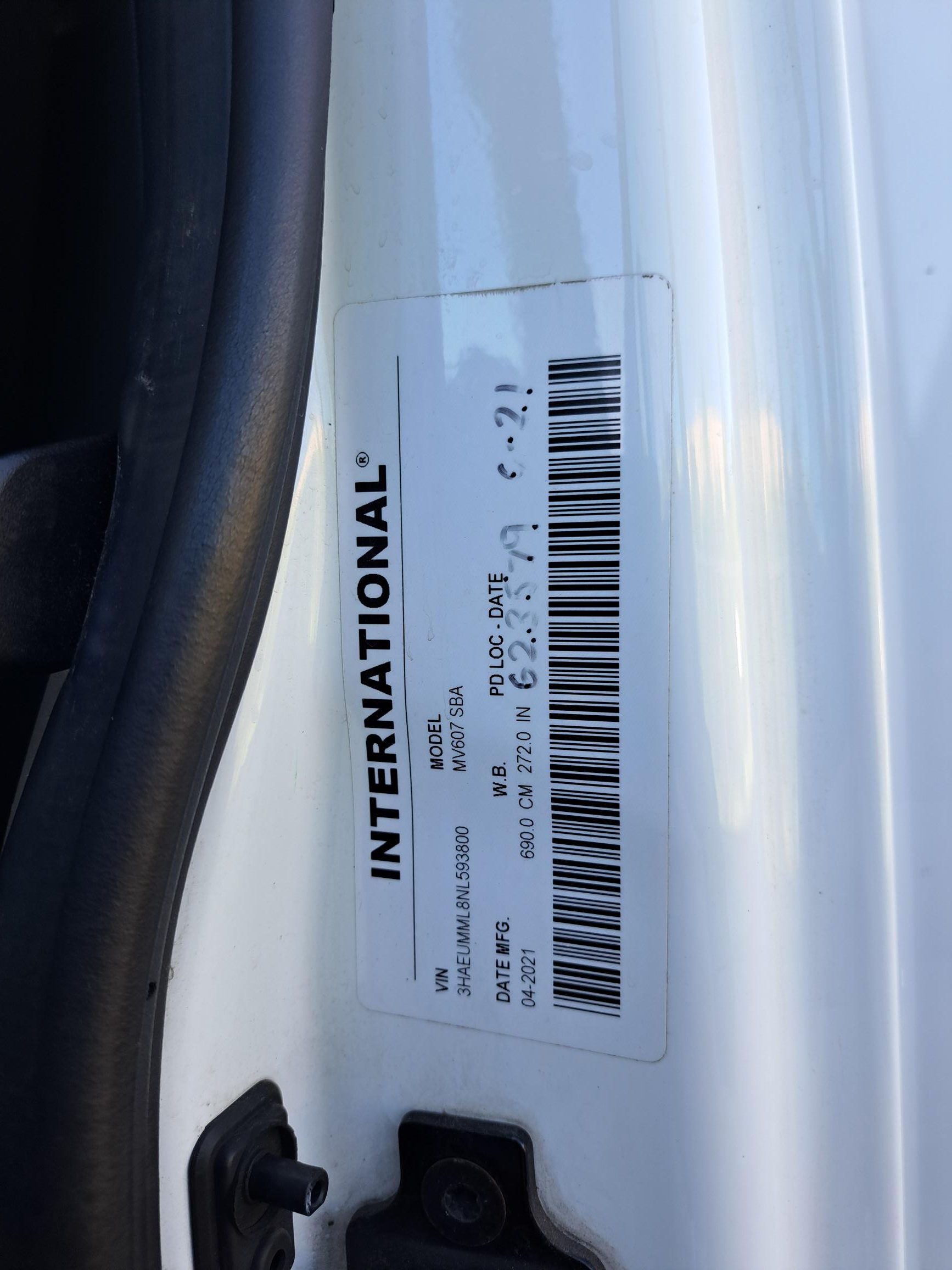 2022 INTERNATIONAL MV607 - Lakeside International Trucks