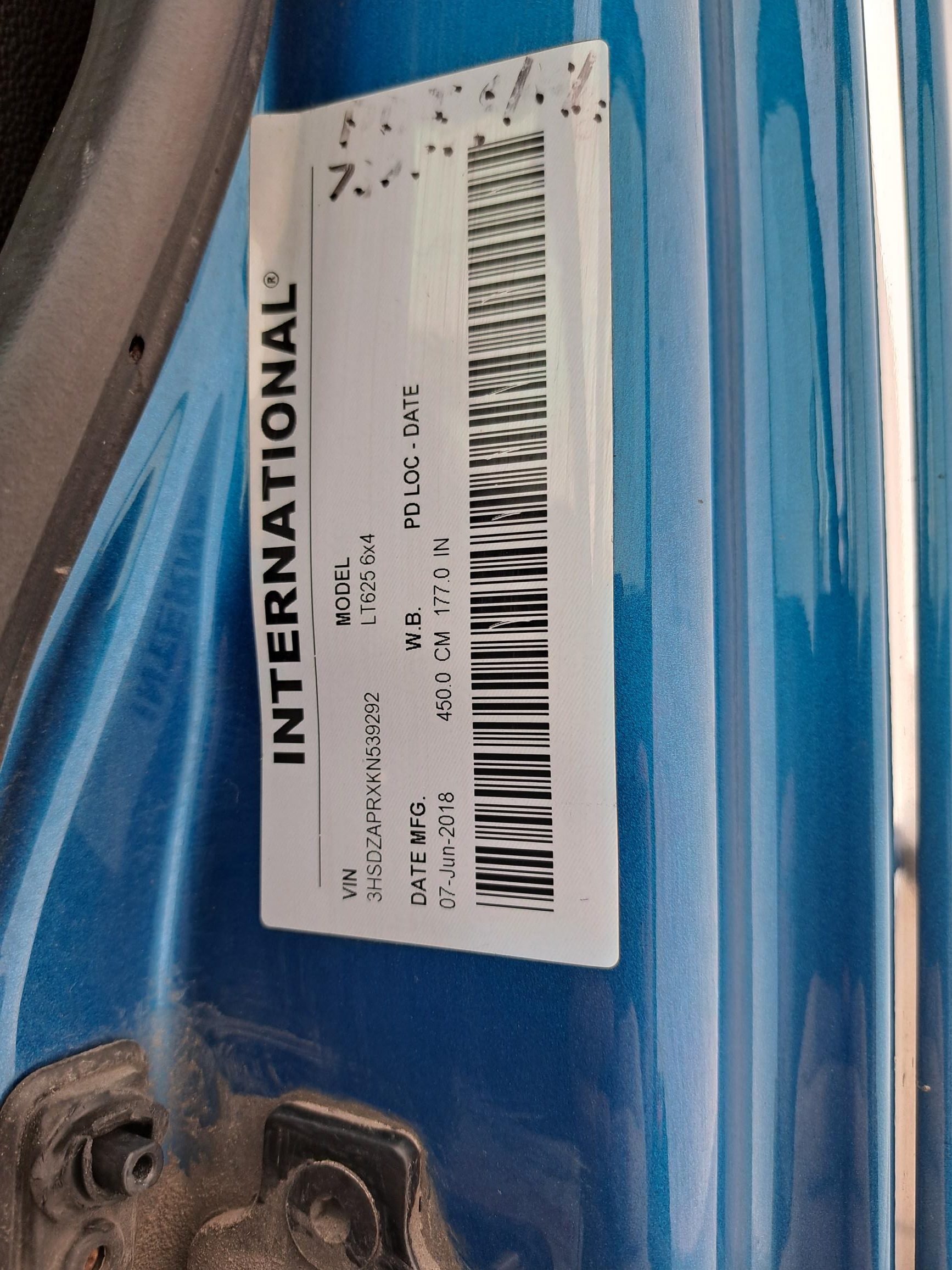 2019 INTERNATIONAL LT625 UT46943-17 2019 INTERNATIONAL LT625 UT46943-17