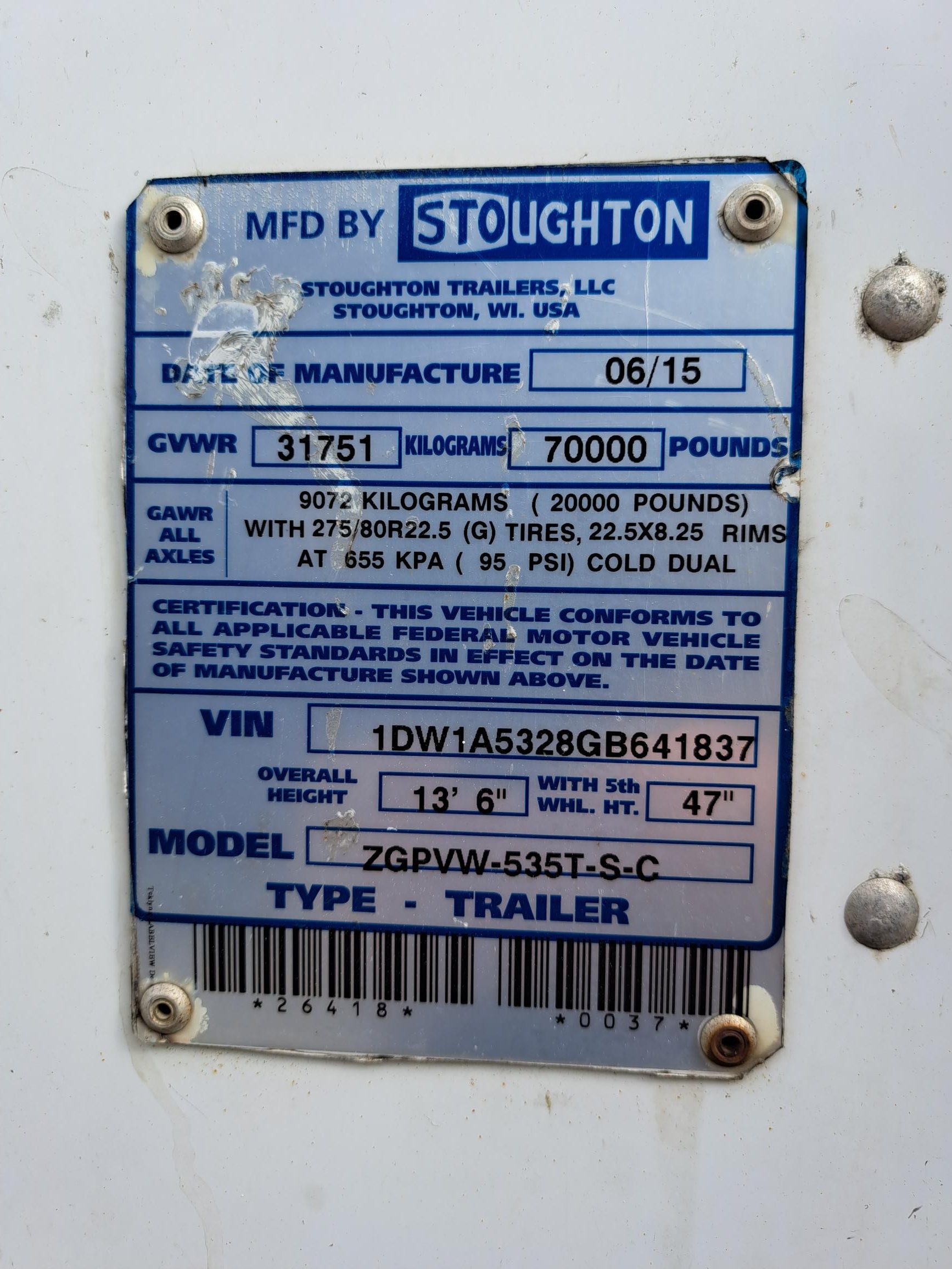 2019 Peterbilt 567 UTC1379-25 2019 Peterbilt 567 UTC1379-25