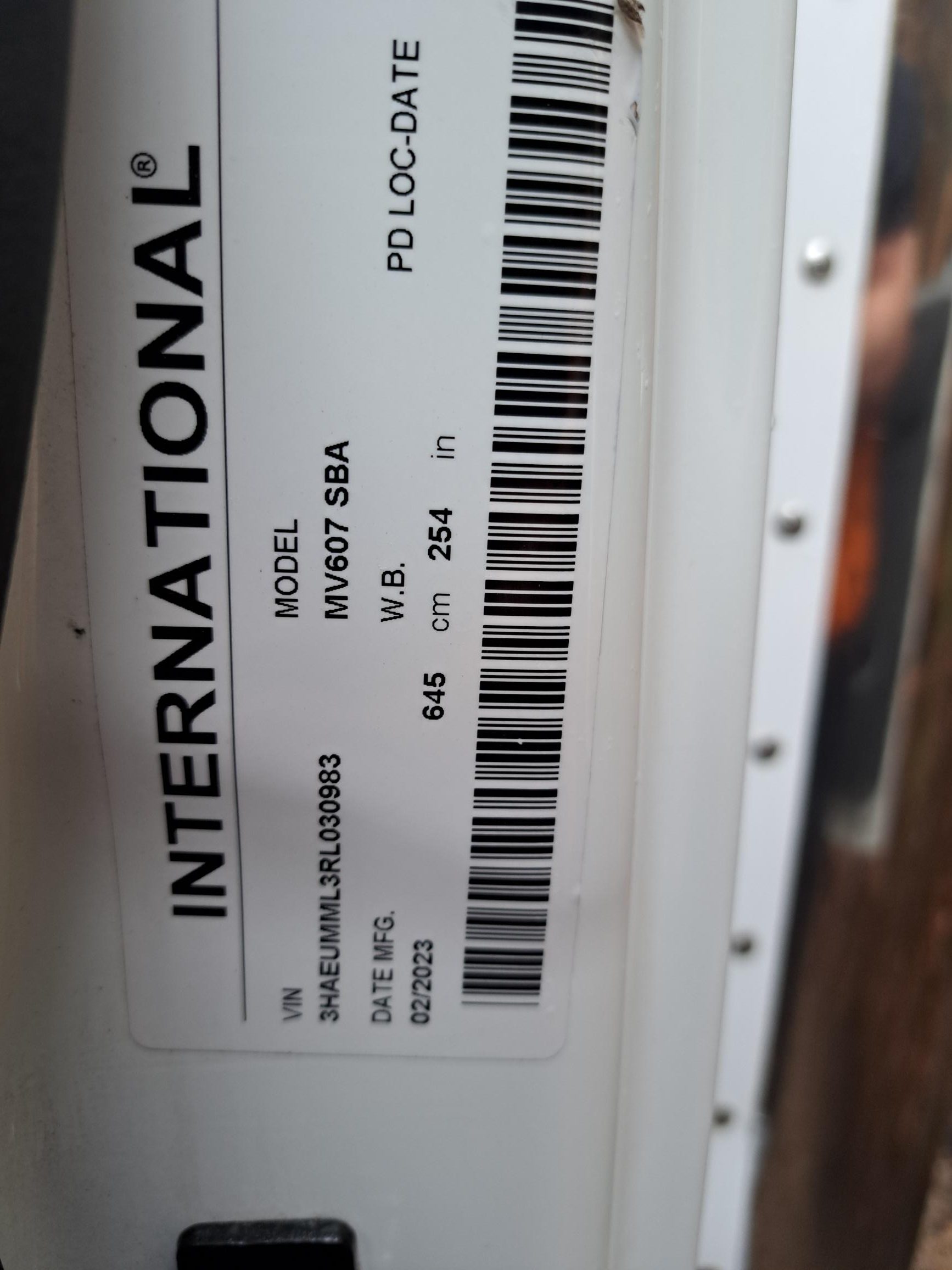 2024 INTERNATIONAL MV607 - Lakeside International Trucks